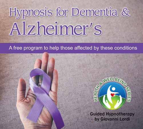 Free Alzheimers hypnosis recording cover